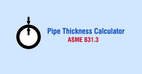 tubing thickness calculator